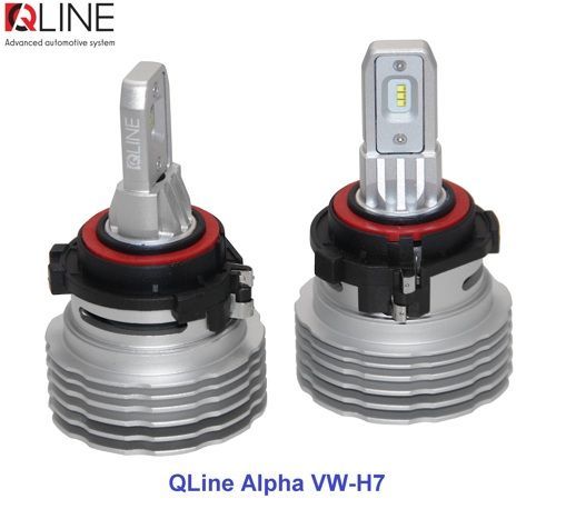 Світлодіодні лампи Qline Alpha VW-H7 6000K (2шт)