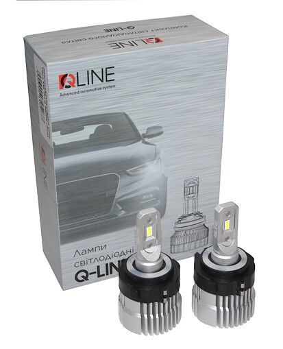 Світлодіодні лампи Qline Alpha VW-H7 G 6000K (2шт)