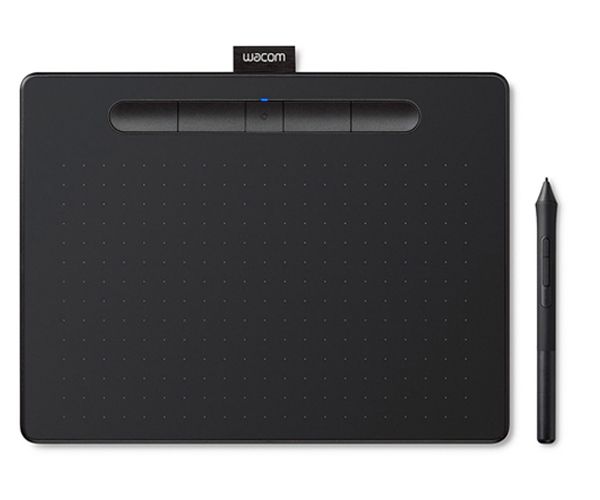 Графический планшет Wacom Intuos M Bluetooth Black (CTL-6100WLK-N)