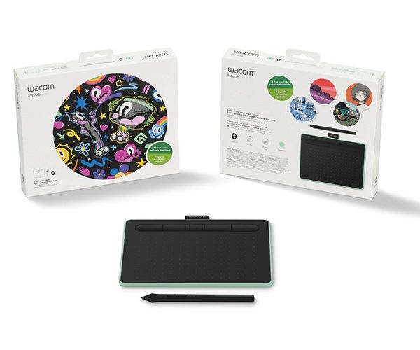 Графічний планшет Wacom Intuos S Bluetooth Pistachio (CTL-4100WLE-N)