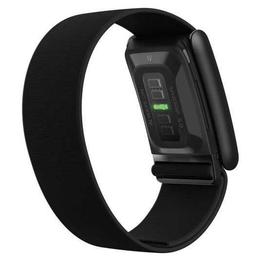 Фітнес-браслет WHOOP 5.0 One Jet Black CoreKnit - 12-Month Membership (973-003-000)