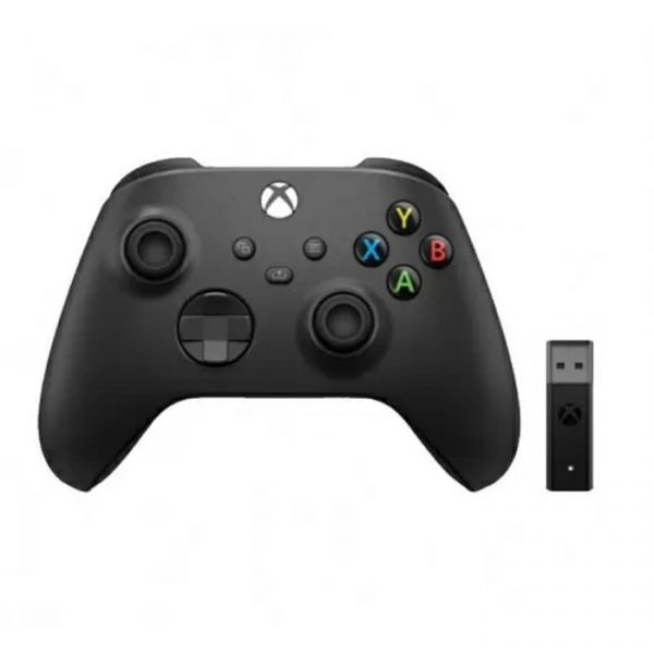 Геймпад Microsoft Xbox Series X | S Wireless Controller Carbon Black + Wireless Adapter for Windows (1VA-00002)