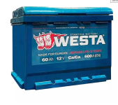 Автомобільний акумулятор Westa 6СТ-60 АзЕ Premium (WPR6000LB2)