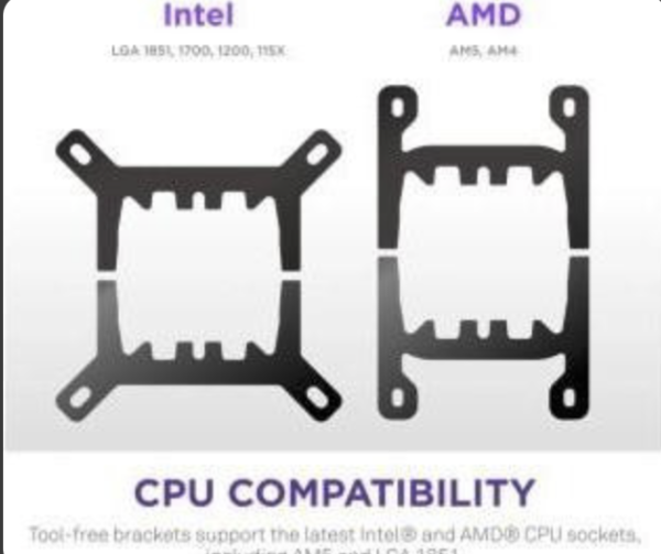 Водяне охолодження NZXT Kraken Plus 360 RGB V2 Black (RL-KR360-B2)
